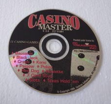 Casino Master CD 11 Games 1998 - £3.91 GBP