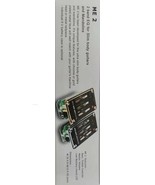 Artec 2 band EQ include 9 V battery case,saddle pickup for Slim body guitar Gold - $46.52