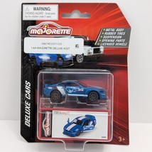 Majorette Deluxe Ford Mustang GT 1:64 Diecast Car Blue Metal Model Colle... - $252.28 MXN