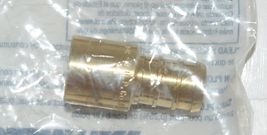 Watts LFWP10B0808PB WaterPex Brass CrimpRing Adapter Male Sweat Crimp Bag of 10 image 3