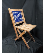 C. 1910 PIEDMONT CIGARETTES Double SIDED PORCELAIN Sign FOLDING Baseball... - $467.49