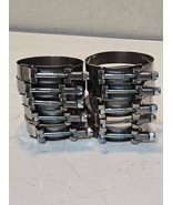10 Quantity of Breeze T-Bolt Hose Clamps Min Diameter 3.25&quot; SS Band (10 ... - $74.99