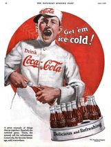 Coca Cola Coke Soda Pop Retro Vintage Metal Sign 8x12in Advertising Ad 007 - $24.74