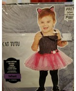 Cat Tutu Infant Costume 3-pc Set Dress, Headpiece, Diaper Cover 6 - 12 M... - £7.77 GBP