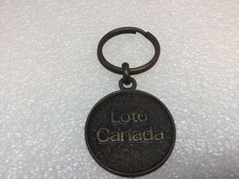 Vintage Canadian Lottery Corporation Promo Lucky Key Ring LOTO CANADA Porte-Clés - £6.01 GBP