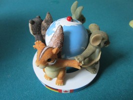 Charming Tails By Fitz &amp; Floyd Figurine &quot;Friends Around The World&quot; Inspirational - £28.13 GBP