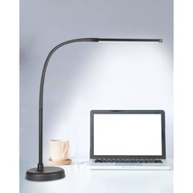 Led Desk Lamp, Swing Arm Architect Task Lamp With Long Flexible Gooseneck, Heavy - £32.92 GBP