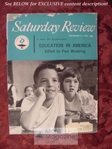 Saturday Review September 17 1960 Education William Fadiman Frank Swinnerton - £11.29 GBP