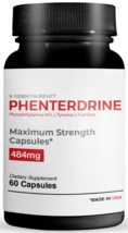 Phenterdrine, fórmula termogénica para quemar grasa-60 Cápsulas - $39.59