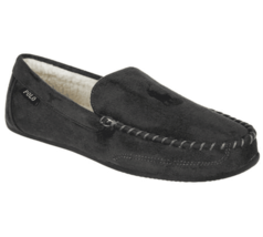 Polo Ralph Lauren Men&#39;s Declan Logo Venetian Slippers - Grey-Size 12 - £33.52 GBP