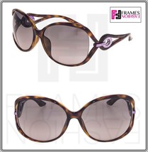 CHRISTIAN DIOR VOLUTE 2F Havana Pink Gradient Wrap Sunglasses VOLUTE2FS ... - $192.41