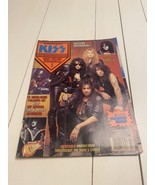 MM Presents Tribute To KISS Magazine W/ Poster 10/92 Rock Band Rock Vint... - $24.25