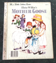 A Little Golden Book - Eloise Wilkin’s Mother Goose Vintage 1961 First E... - $9.89