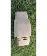 2001-2005 BUICK LESABRE FRONT CENTER CONSOLE ARMREST&amp; LID BEIGE CLOTH - €169,71 EUR