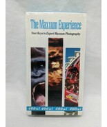 The Maxxum Experience Your Keys To Expert Maxxum Photography VHS Tape Se... - $565.38 MXN