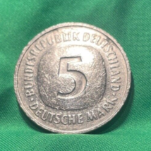 GERMANY -Vintage Deutsche Mark 1975 D Kim (Bavarian Central Mint - Munich) Rare - £10.99 GBP