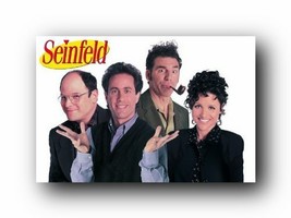 Seinfeld Poster Cast Shot Mint - $653.56 MXN