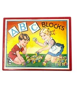 Vintage Eichhorn ABC Blocks Picture Puzzles Fairy Tales Case Germany COM... - $34.60