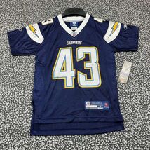 Los Angeles Chargers Sproles #43 Jersey Shirt Youth Small 8 Reebok V-Nec... - $54.49 CAD