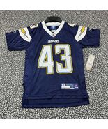 Los Angeles Chargers Sproles #43 Jersey Shirt Youth Small 8 Reebok V-Nec... - $710.65 MXN