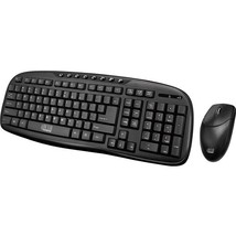 Adesso WKB-1330CB 2.4 GHz Wireless Desktop Keyboard and Mouse Combo - £53.71 GBP