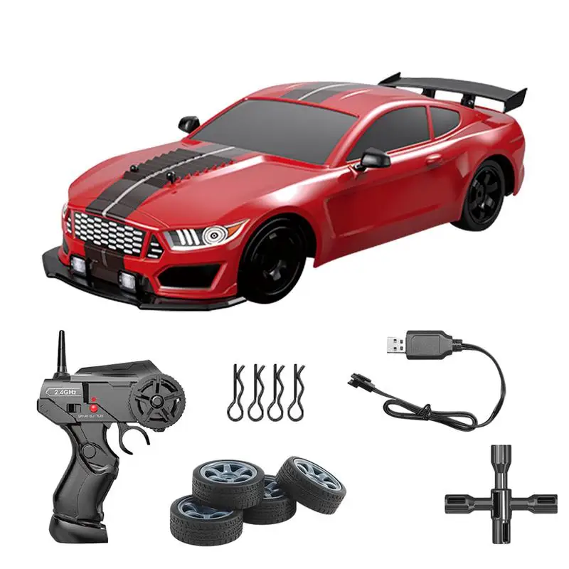 Rc drift car 1 16 scale remote control car rc drift car 2 4ghz 4wd 18km thumb200