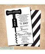 Stock the Bar Invitation printable/Digital File/Stock the Bar Party, Shower - £11.82 GBP