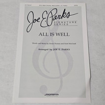 All Is Well S.A.T.B. arranged by Joe E. Parks by Dawn Thomas and Scott MacLeod - £11.09 GBP