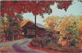 Postcard New Hampshire Winchester Covered Bridge Ashuelot River 5.5 x 3.5 &quot; - £3.89 GBP