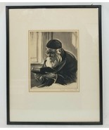 Joseph Margulies 1896-1984 ORIGINAL AQUATINT ETCH  Man of Faith Etching ... - $545.48