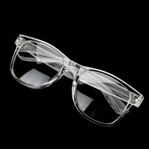 Mens Womens VINTAGE RETRO Style Clear Lens EYE GLASSES TRANSPARENT CRYST... - £11.48 GBP