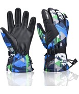 Ski Gloves,  Men&#39;s Waterproof Snow Gloves -30℉ Winter Gloves for Cold We... - $21.85