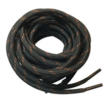1pair heavy duty round hiking construction work boot laces shoelaces replacement - £4.78 GBP