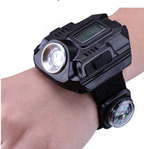 LED watch flashlight flashlight portable light USB charging 4 mode light... - £56.71 GBP+