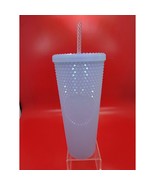 Starbucks 2021 Holiday Icy Lilac Bling Studded Cold Cup Tumbler 24oz Ven... - $24.64 CAD
