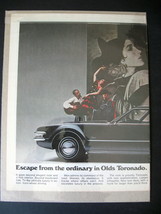 Vintage Oldsmobile Toronado Full-Page Color Advertisement - 1969 Toronad... - $14.99