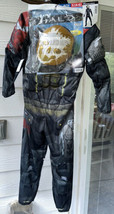 Kids Halo Spartan Emile Costume Size Small (4-6) NWT 2pc Jumpsuit Mask Halloween - £16.11 GBP
