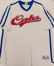 Vintage Genuine Merchandise Chicago Cubs Pullover Warm Up Jersey Mens Size XL - £24.51 GBP
