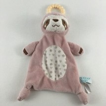 Douglas Baby Plush Sloth Teether Lovey Animal Blanket Security Comfort Toy - $24.70