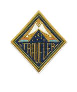 TRAVELER ON PATCH 4" Outdoor Camping Adventure Merit Badge Embroidered A... - $3.49