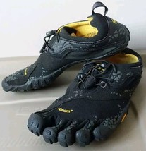 Vibram Five Fingers Women Size 38 US 8 Black Minimalist Barefoot Shoes Y - $28.39