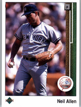 1989 Upper Deck 567 Neil Allen  New York Yankees - $0.99