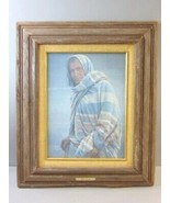 Vintage Framed &#39;Taos Indian&#39; Signed Print by James Fields E104 - £91.74 GBP