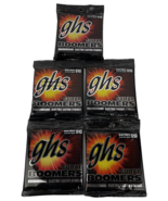 5 x Pack GHS GBZW Boomers Zakk Wylde Roundwound Electric Guitar Strings ... - $64.94 CAD