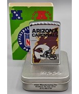VINTAGE 1997 NFL Phoenix CARDINALS Chrome Zippo Lighter #455, NEW in PAC... - £36.75 GBP