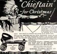 Kokomo Roller Skates 1933 Advertisement Chieftain For Christmas DWKK12 - £15.76 GBP