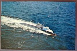 USS George Washington Ballistic Missile Submarine Vintage Postcard  - £13.57 GBP