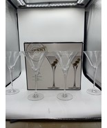 Lenox Tuscany Classics Martini Glasses 10 Oz. NIB Set Of 4 - 9” Tall HTF - $40.59