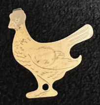 Nicarbazin Advertising Chicken Shaped Bottle Opener and Screwdriver - £23.03 GBP