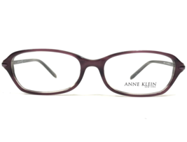Anne Klein Eyeglasses Frames AK8043 133 Purple Rectangular Full Rim 52-16-140 - $51.21